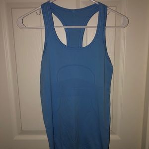lululemon athletica Tops - Blue Lululemon Swiftly Tech Racerback Tank Top!! lululemon athletica Tops - Blue Lululemon Swiftly Tech Racerback Tank Top!!